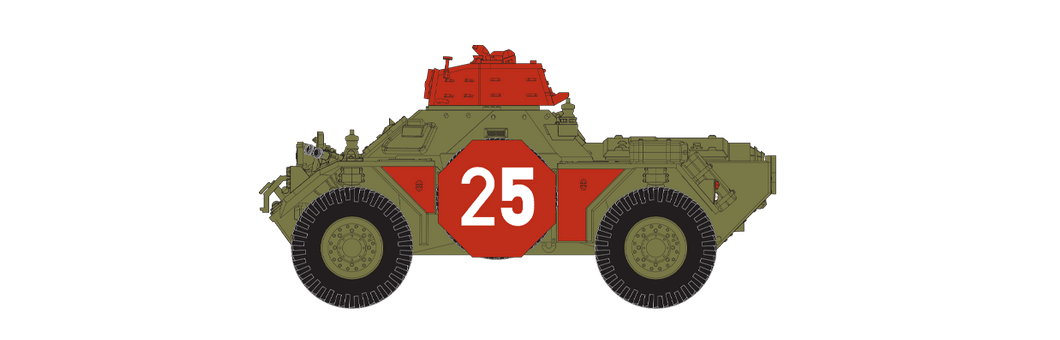 Airfix 1/35 Scale Ferret Scout Car Mk 2 Scale Model Airfix