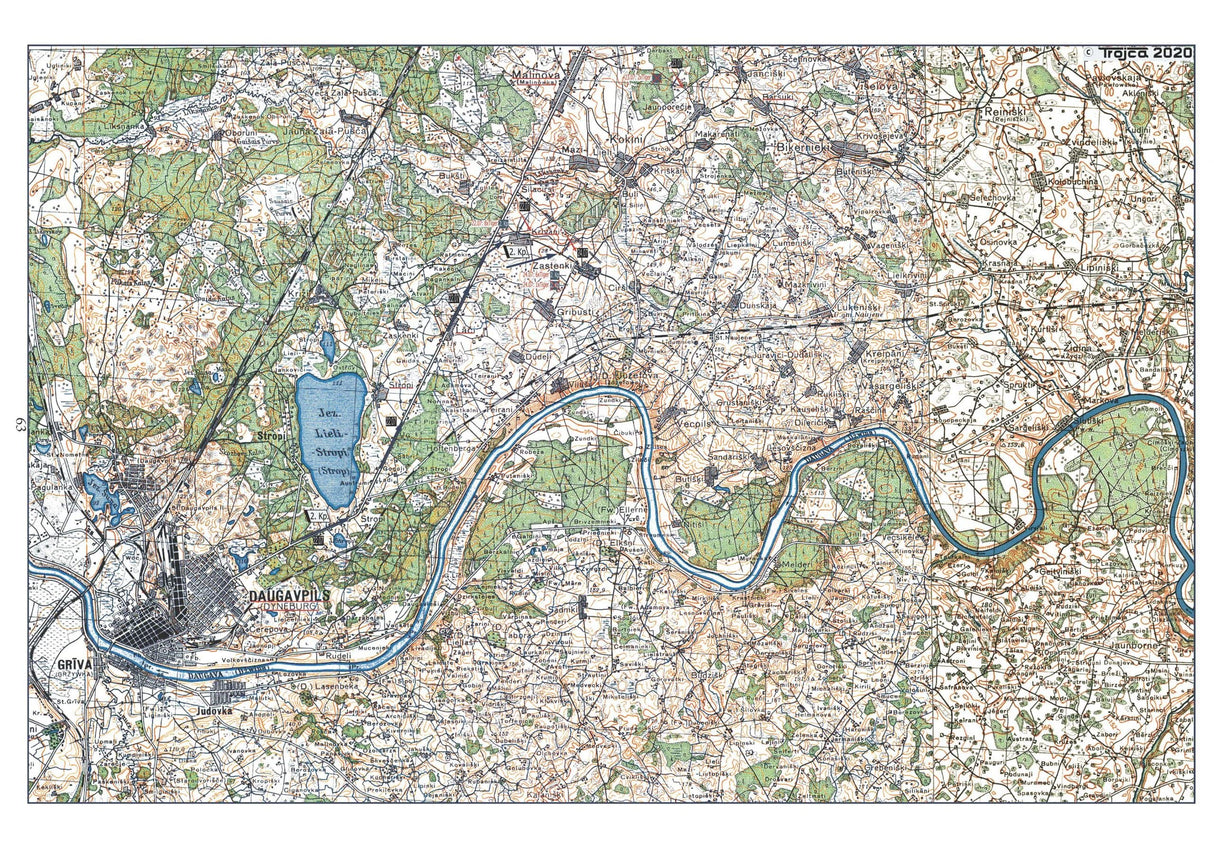 Technical and Operational History: Tiger, Map 1942-1945 East Front Book Bookworld