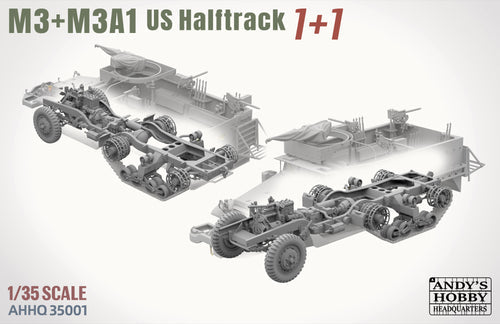 Andy's Hobby HQ 1/35 M3 and M3A1 US Halftrack