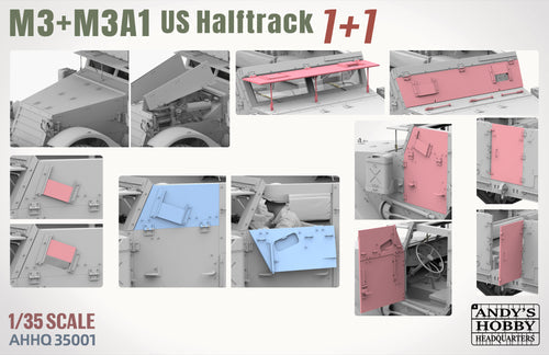 Andy's Hobby HQ 1/35 M3 and M3A1 US Halftrack
