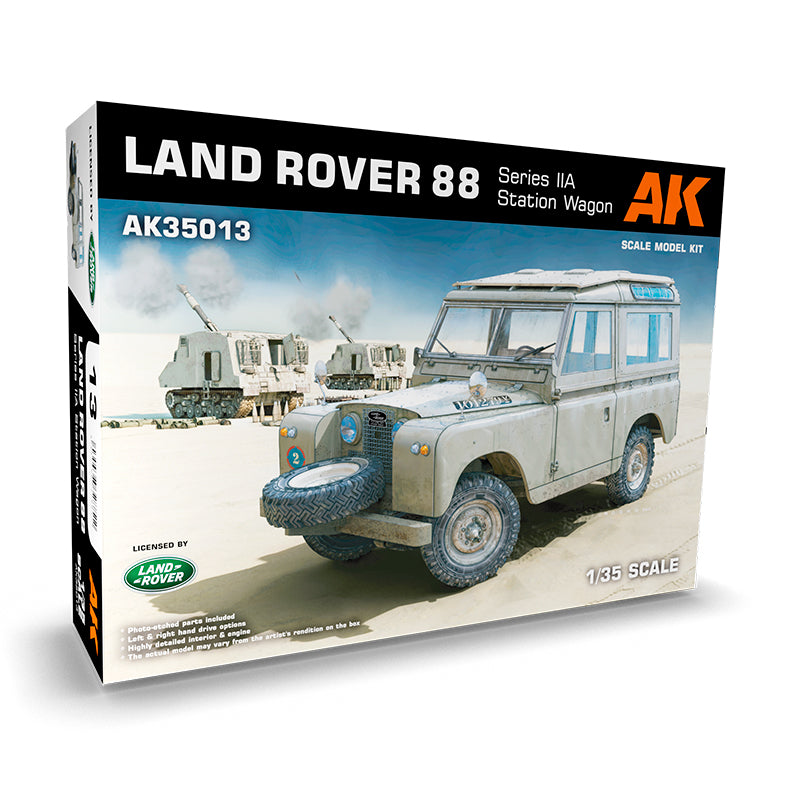 AK 1/35 Land Rover 88 Series 2A Station Wagon Scale Model AK
