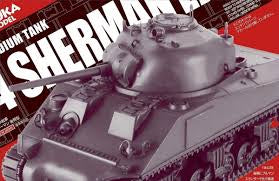 Asuka 1/35 Scale M4 Sherman Late (Value Kit) Brick Model Kit Asuka