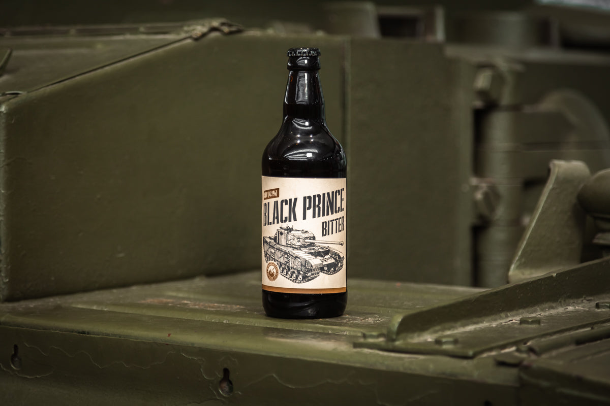 Tank Museum Beer Drink Piddle Black Prince Bitter Without Glass