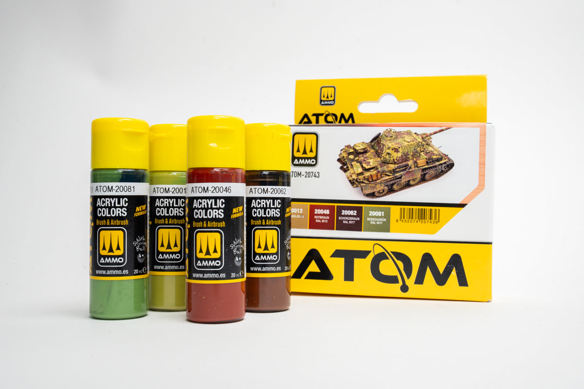 AMMO Atom: 1944-45 German Standard Colour Set Model Paint Ammo by mig.