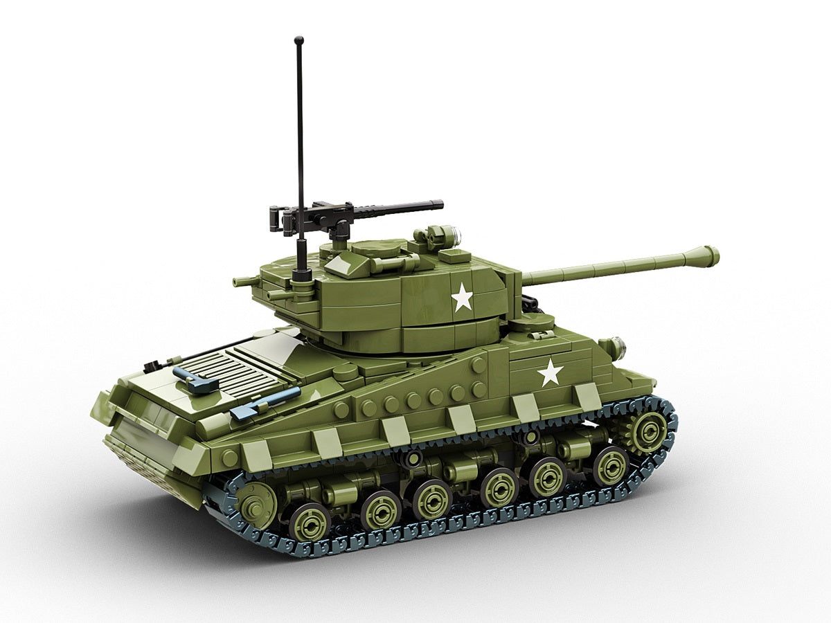 Build Army M4A3E8 Easy 8 (CHECK) Brick Model Kit The Hobby Company Limited