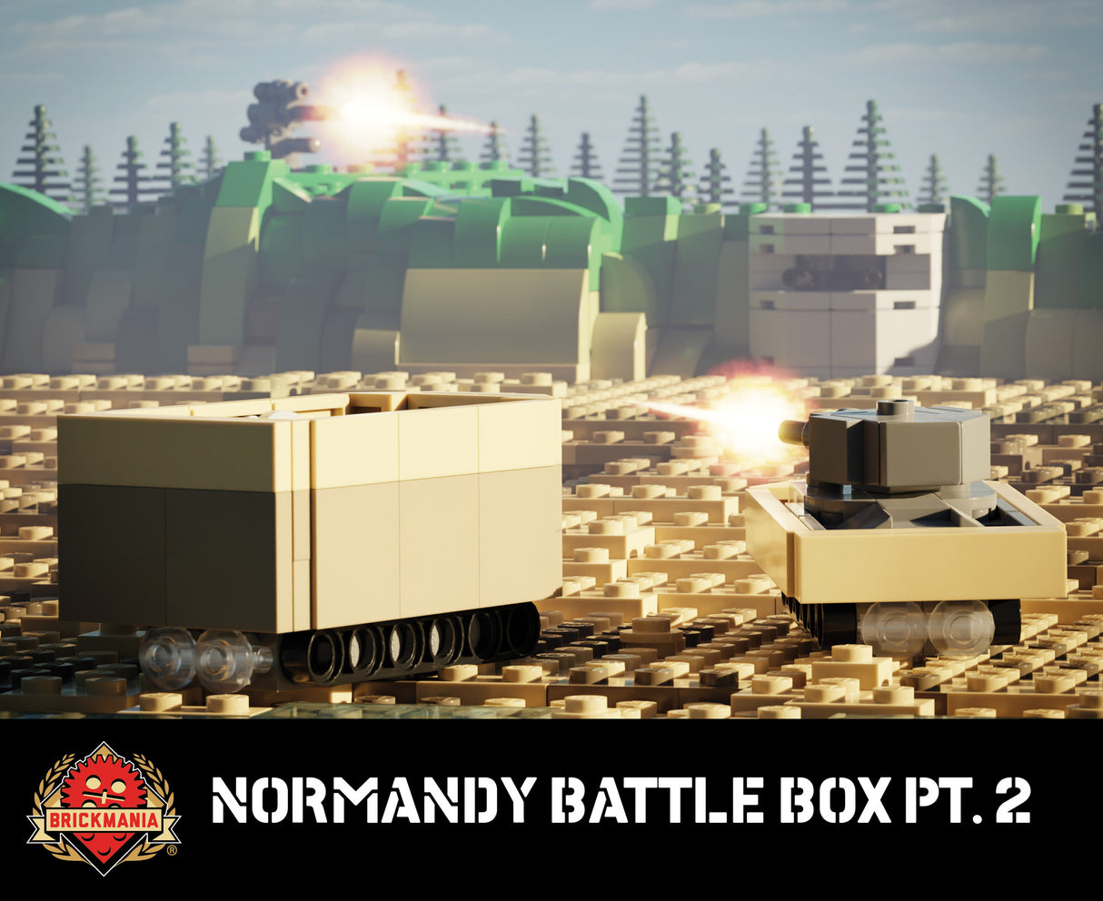 Brickmania: Normandy Battle Box Part 2 Brick Model Kit Brickmania