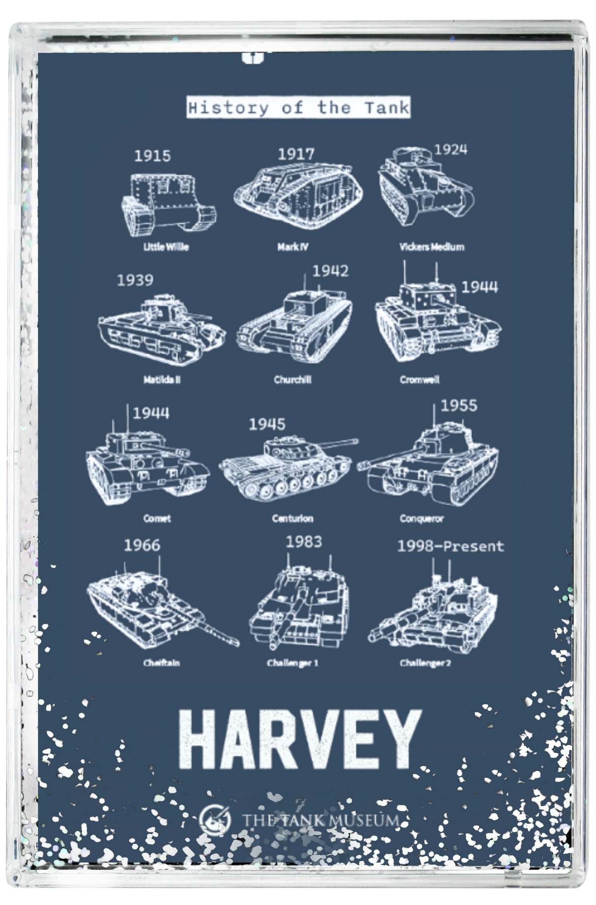 British Tanks Glitter Block