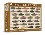 Battle Tanks Through the Ages - 1000pc Jigsaw Puzzle