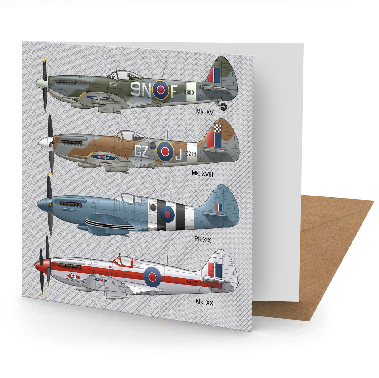 Spitfire Greeting Card Greetings Card Coach House