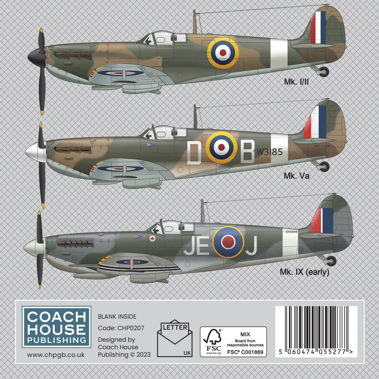 Spitfire Greeting Card Greetings Card Coach House