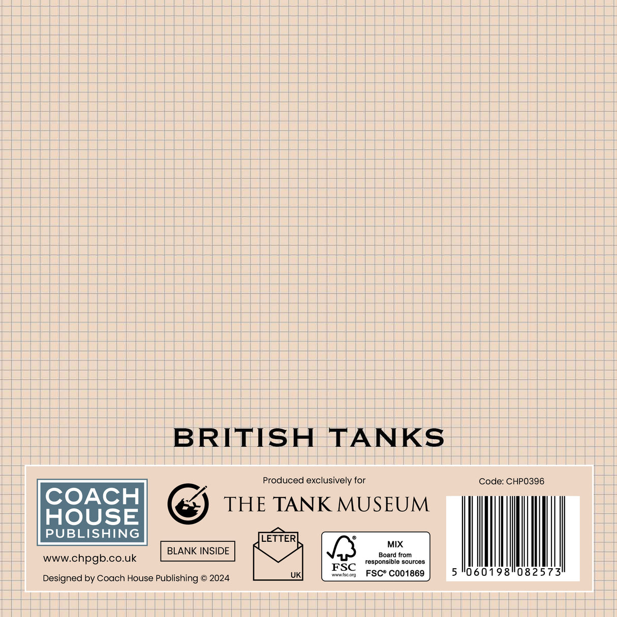 British Tanks Greeting Card Greetings Card Coach House