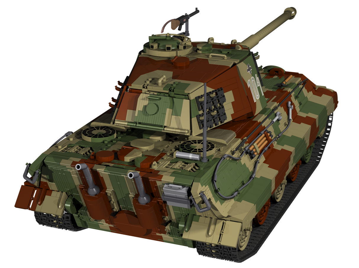 Cobi 1/12 Scale Tiger II Konigstiger Brick Model Kit Cobi