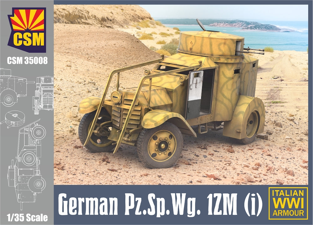 CSM 1/35 Scale German Pz.Sp.Wg. 1ZM (i) Scale Model CSM