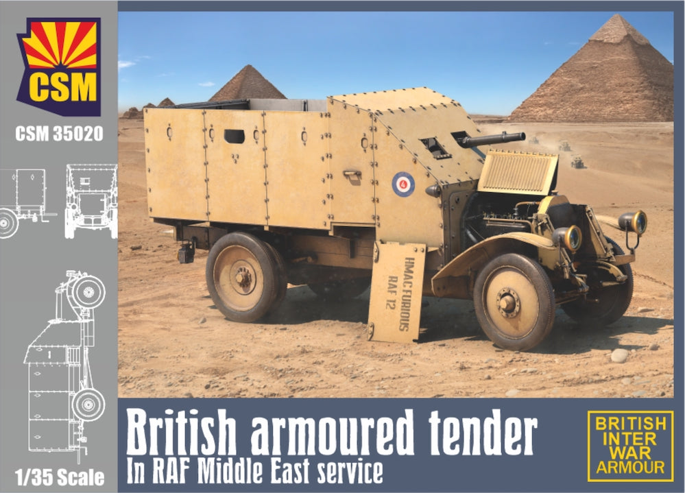 CSM 1/35 scale Armoured Tender in RAF ME Service Scale Model CSM