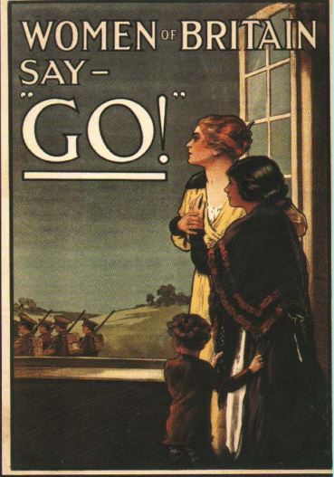 Postcard - Women of Britain Say Go