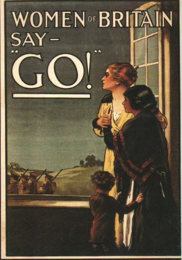 Postcard - Women of Britain Say Go Postcard The Memorabilia Pack Co