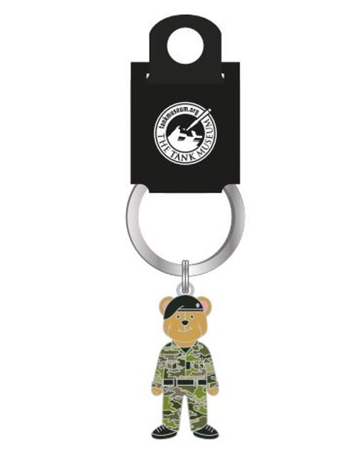 Commander Bear Camo Keyring Keyring Haskins Giftware