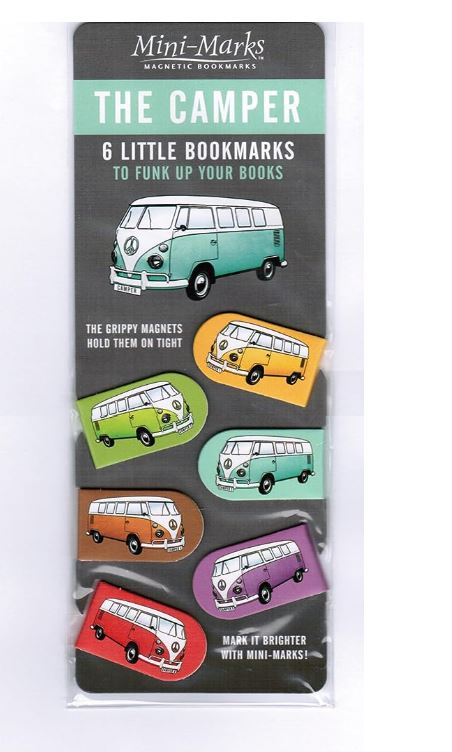Camper Van Six Little Magnetic Bookmarks Bookmark Boon Books