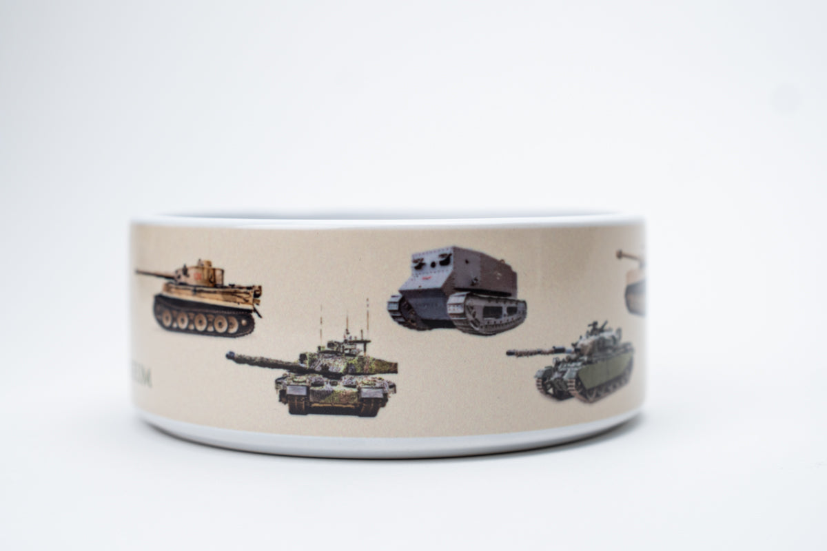Tank Museum Tanks Dog Bowl