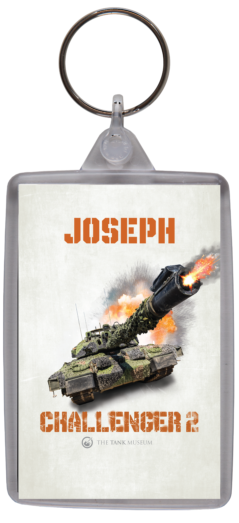 Challenger 2 Personalised Keyring Keyring My Moments