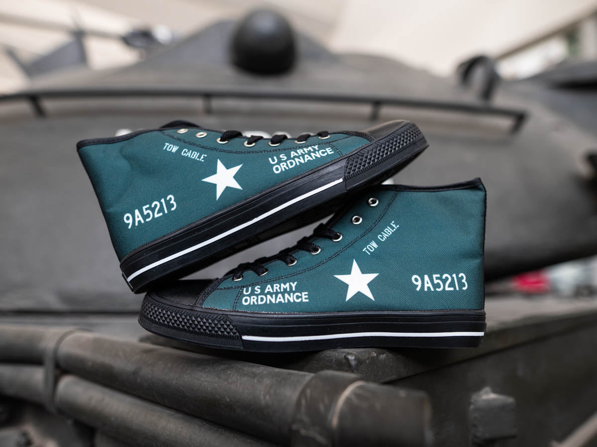 M48 Patton High Top Canvas Trainer Footwear I Love A Hanger