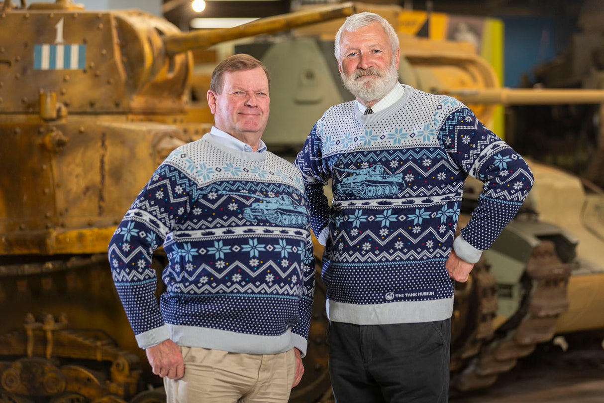 2024 Tank Museum Knitted Christmas Jumper Jumper AAA Ltd