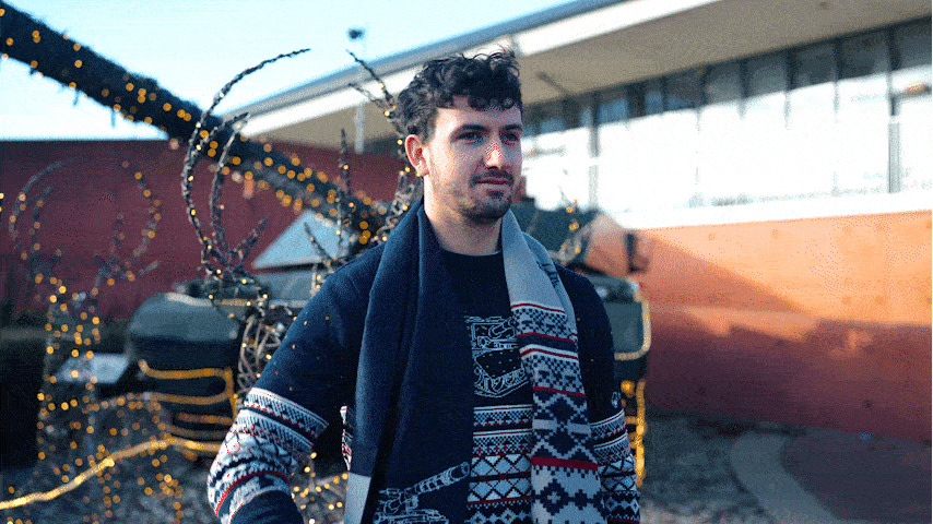 Tank Museum Christmas Scarf 2025