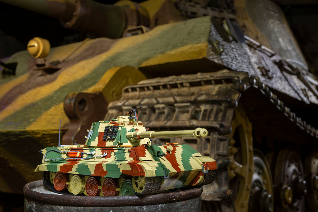 Cobi 1/12 Scale Tiger II Konigstiger Brick Model Kit Cobi