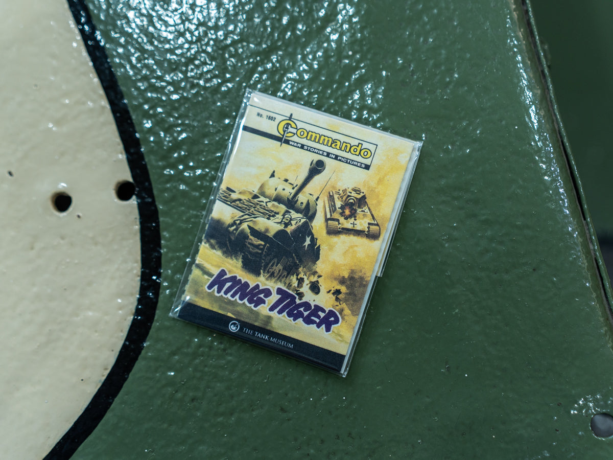 Commando Comics King Tiger Magnet Fridge Magnet The Original Metal Sign Co