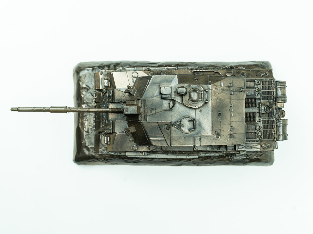 Tiger I Tank Military Figurine Cold Cast Bronze Statue Sculpture Pre-Built Model Unity Gifts