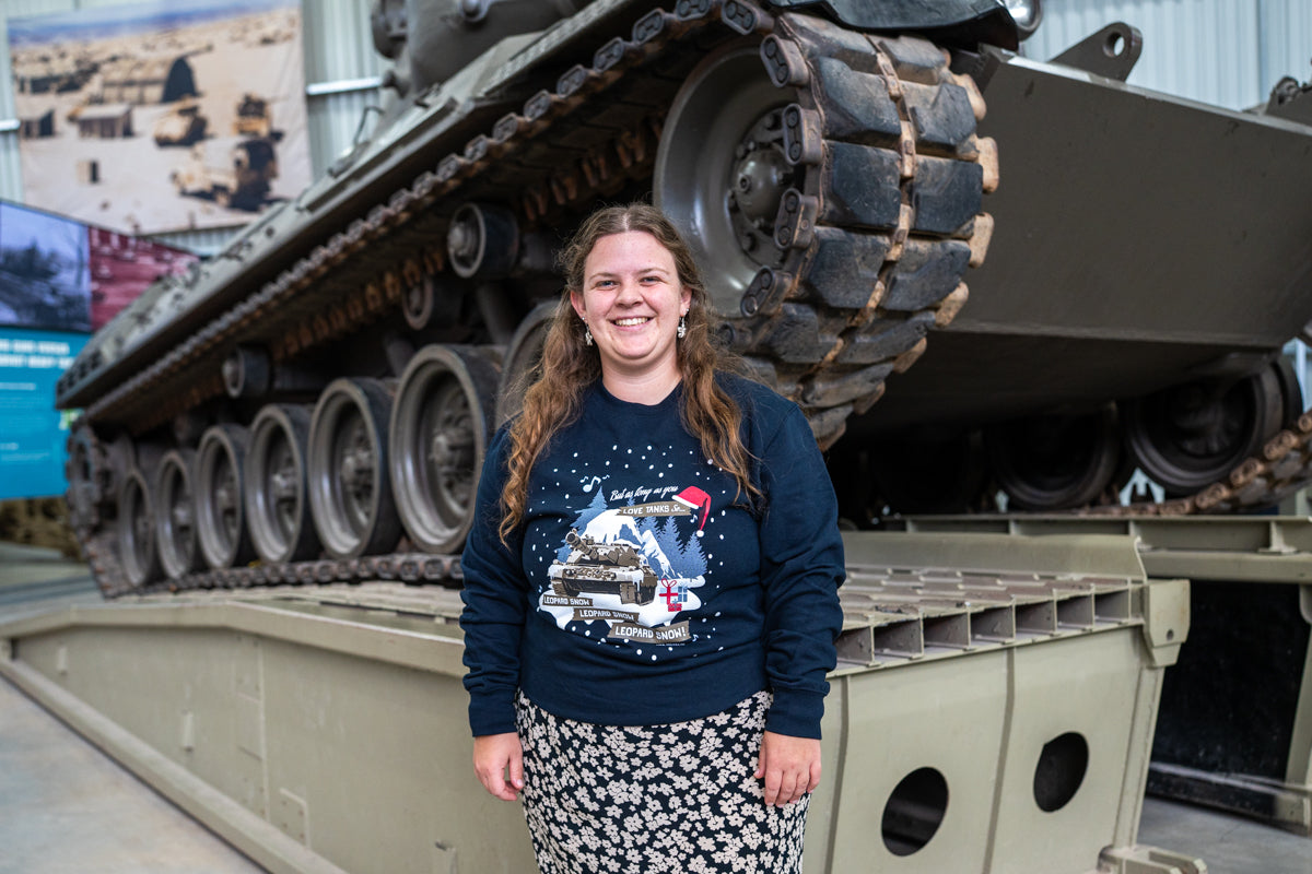 Leopard Snow Christmas Sweater