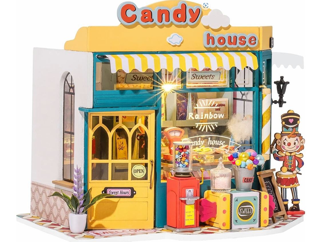 Rolife 3D Miniature Houses Homeware Rolife Rainbow Candy House.