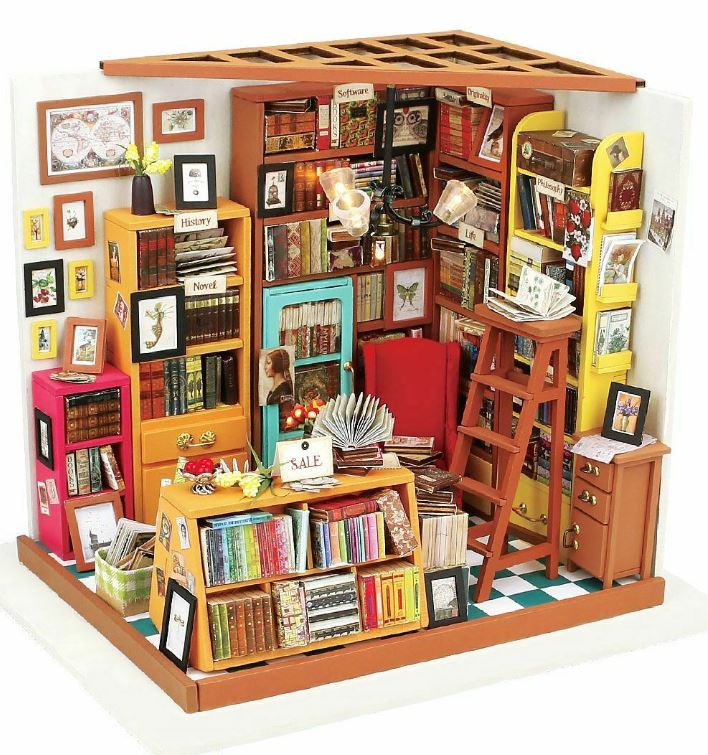 Rolife 3D Miniature Houses Homeware Rolife Sam’s Study.