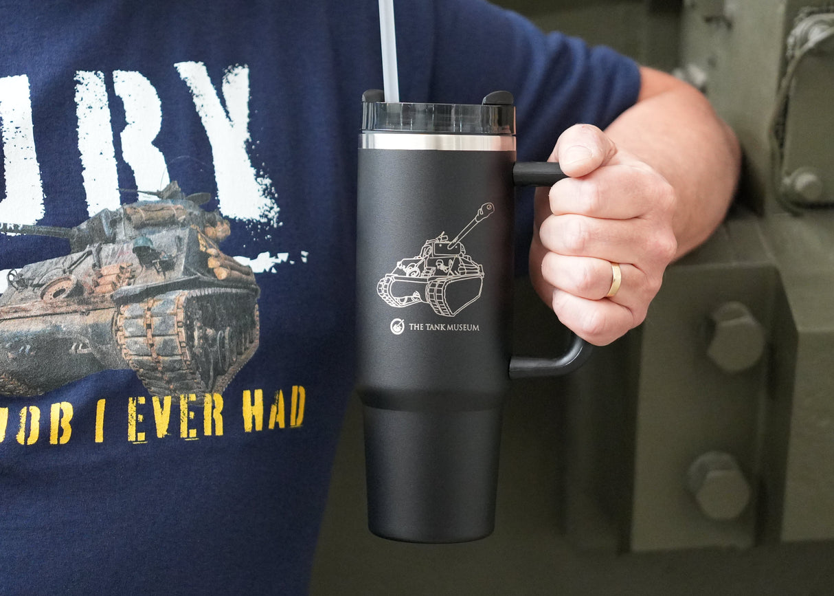 Sherman Tank Travel Mug Mug Kandy Toys