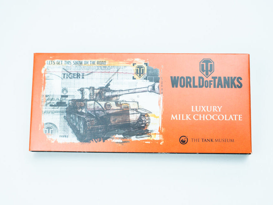 World of Tanks Tiger I Milk Chocolate Bar Food Farrah's