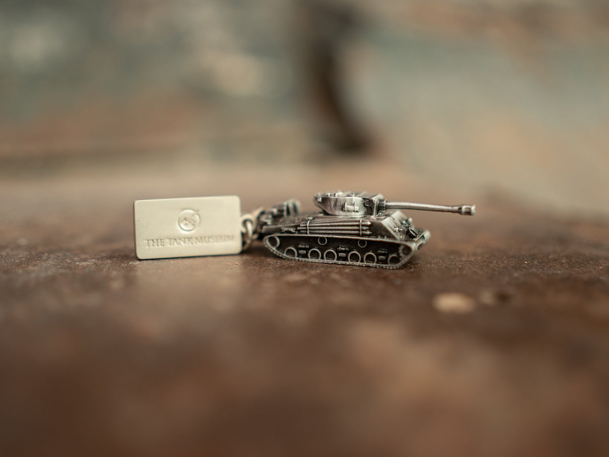 Sherman Fury Metal Keyring Keyring The Gift Scholars