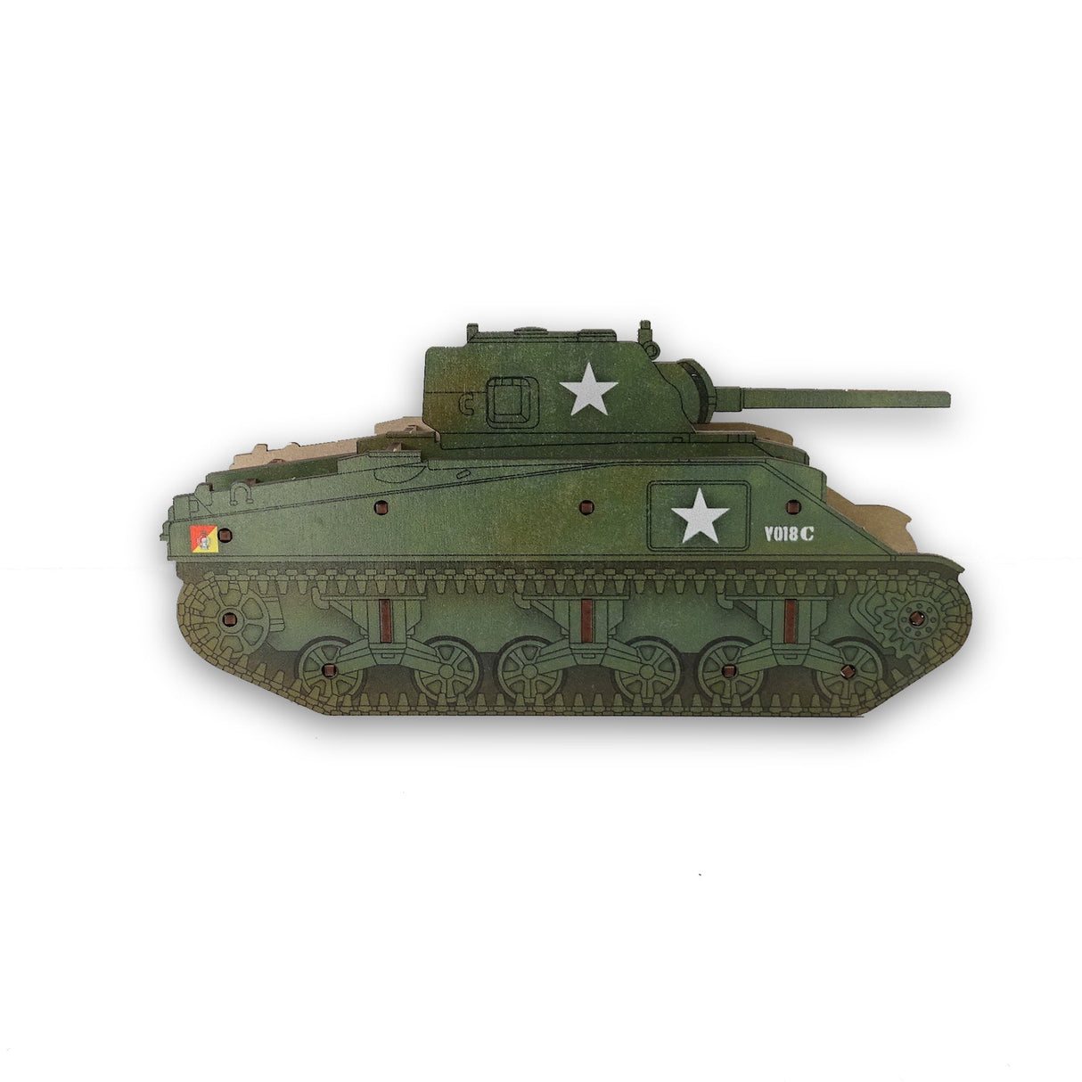 Sherman Wooden Desk Tidy Stationery Organised Octopus