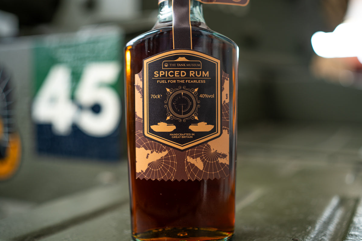 Fuel for the Fearless Tank Rum Drink Drapers England