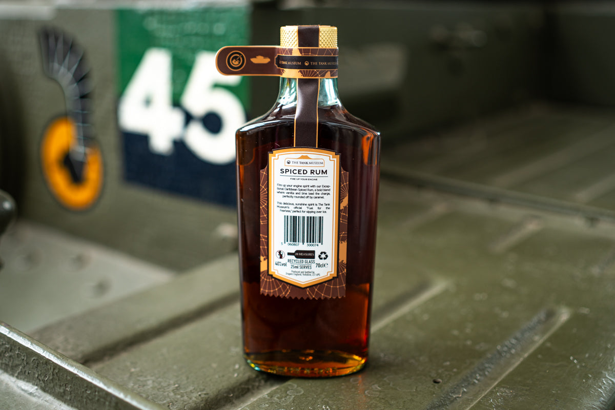 Fuel for the Fearless Tank Rum Drink Drapers England