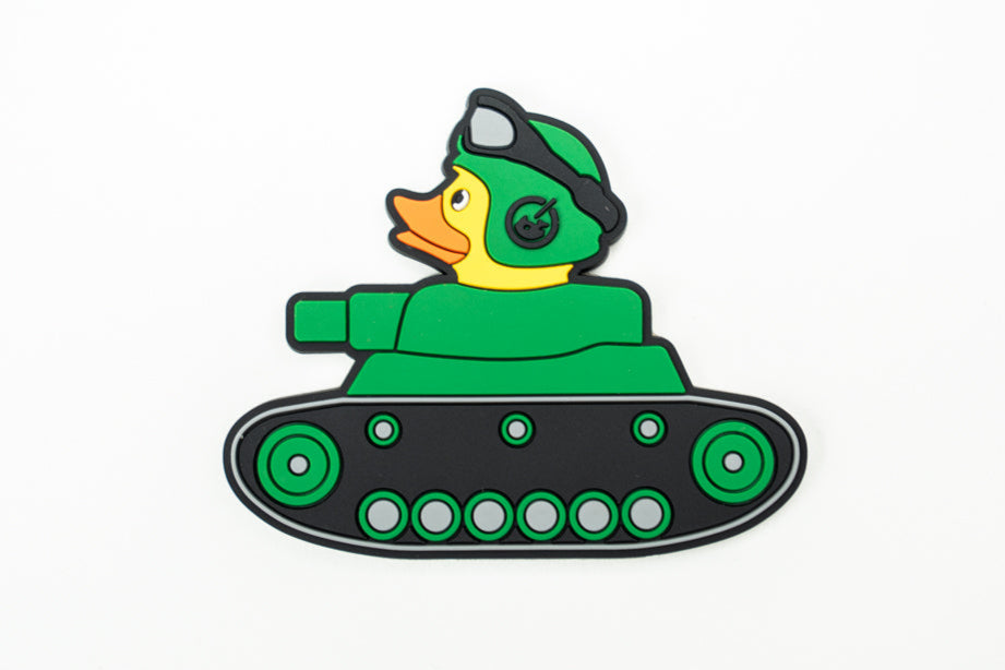 Tank Commander Rubber Duck Magnet Fridge Magnet Yarto