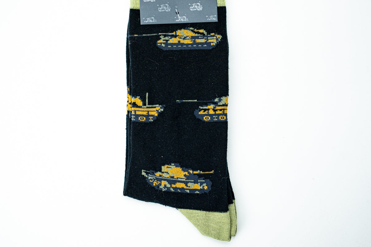 Tank Museum Socks Black: German Tanks Socks Fimex