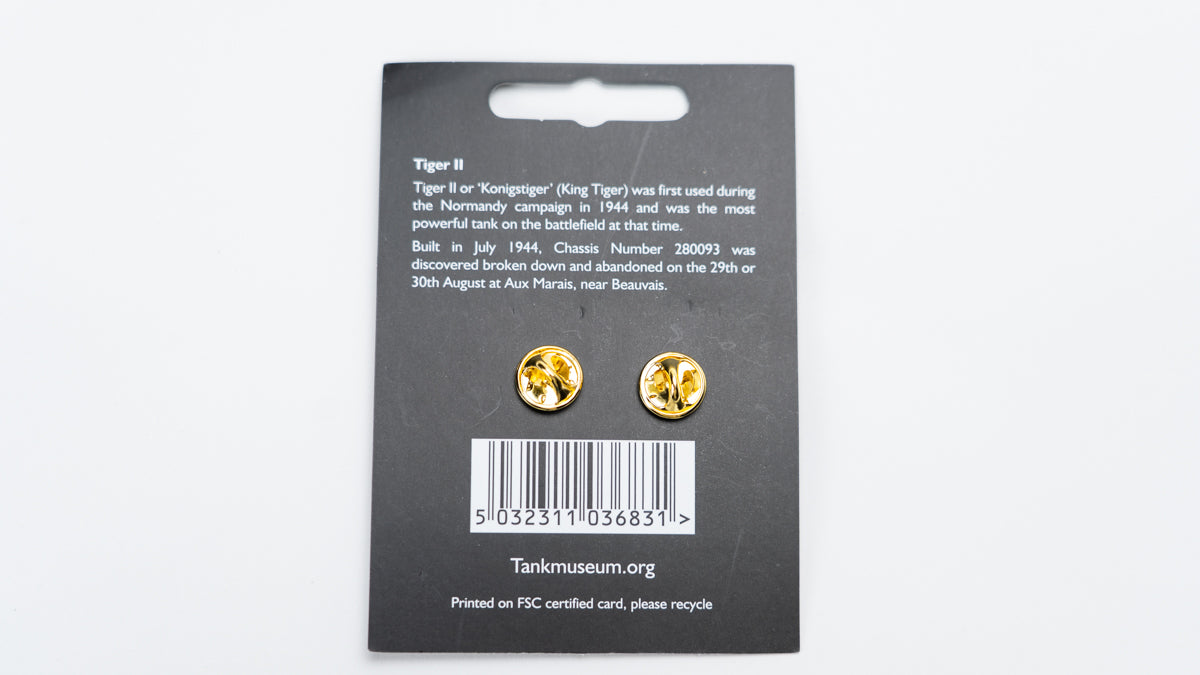 King Tiger Tank Pin Badge Pin Badge Westair