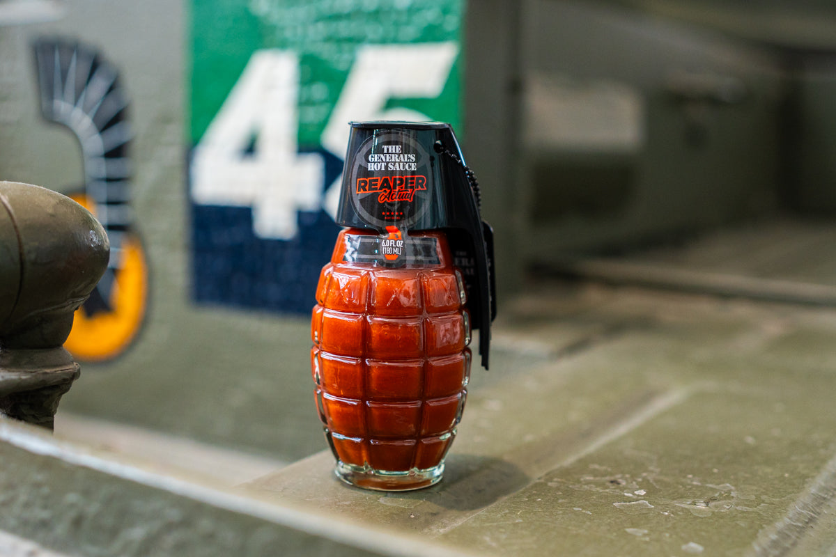 Reaper Actual Grenade Sauce Food The General's Hot Sauce