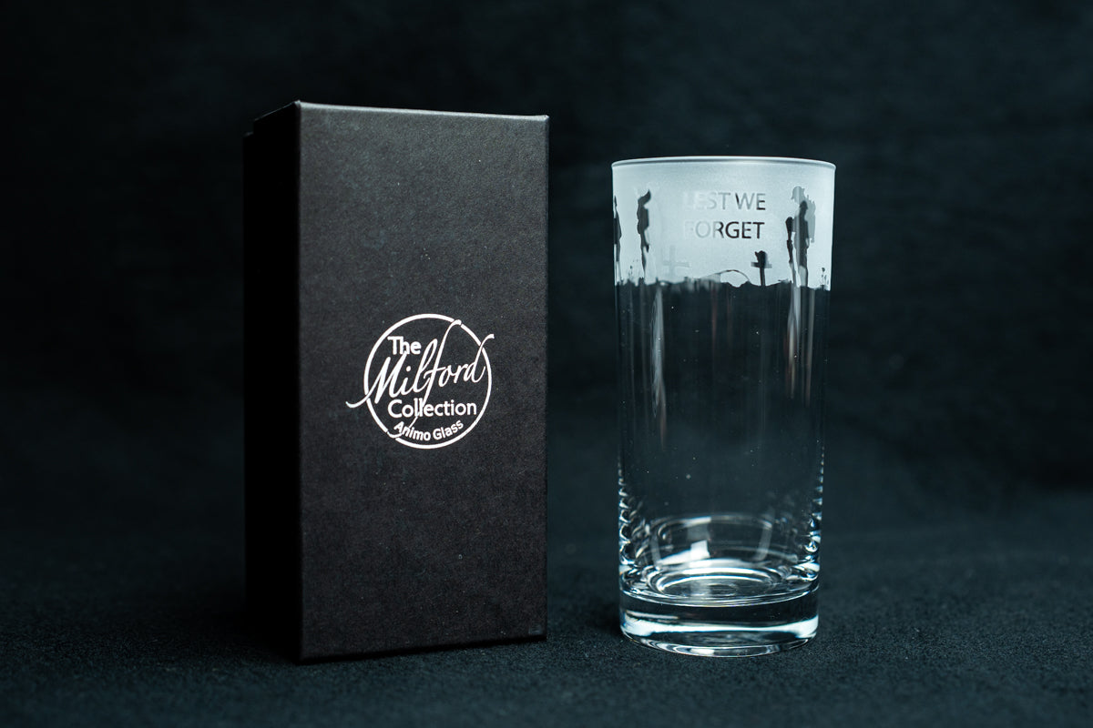 Lest We Forget Highball Tumbler Drinkware Milford Collection