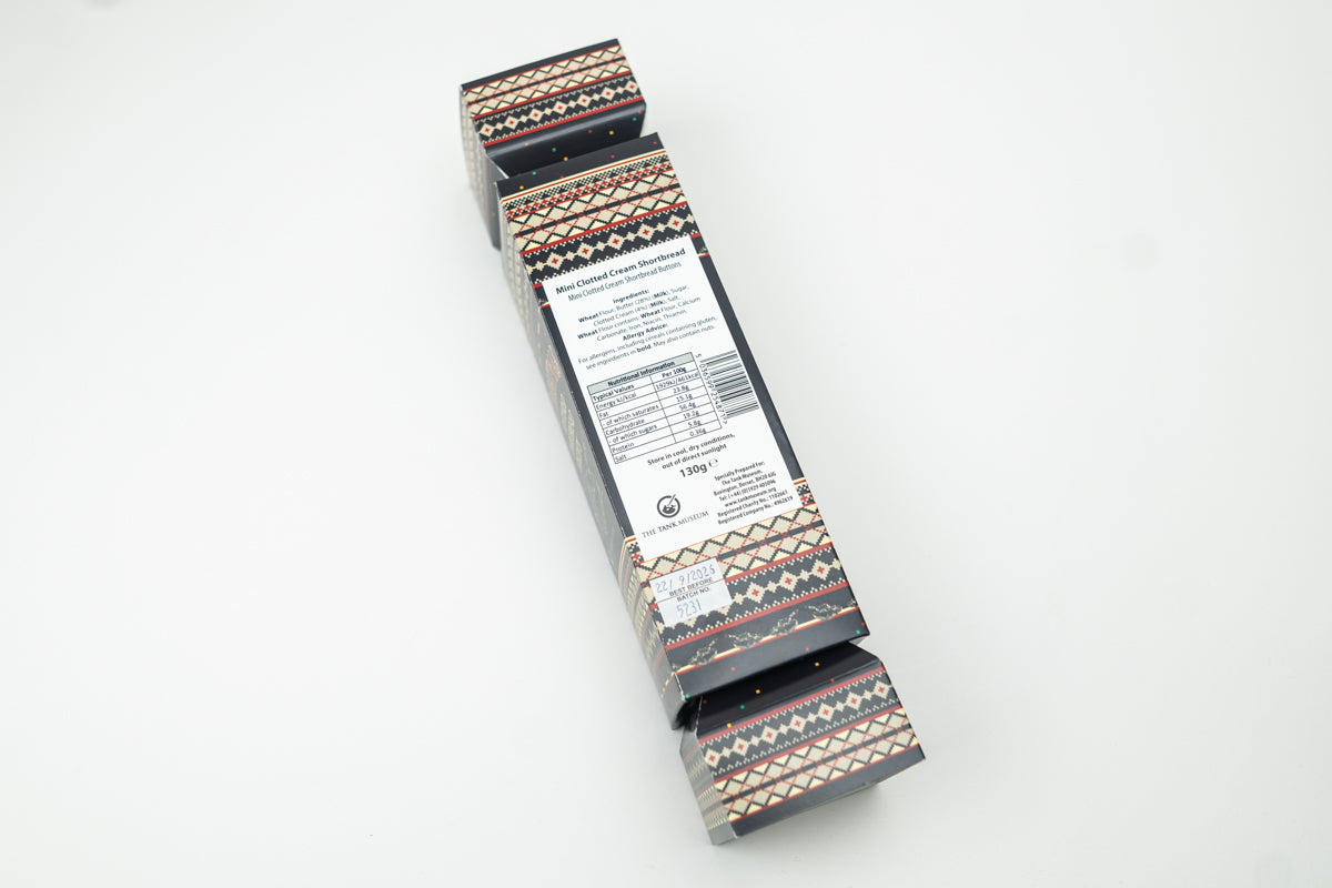 Tank Museum 2025 Christmas Cracker With Mini Shortbread Food Farrah's