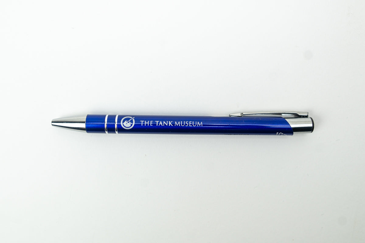 Tank Museum Logo Pens Stationery Emblem Blue