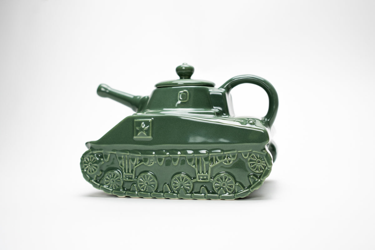 Sherman Tank Teapot Homeware Design Masters
