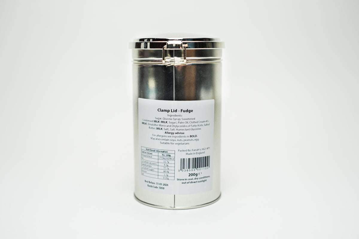 Greatest Dad Clamp Tin Clotted Cream Fudge Fudge/Toffee Farrah's