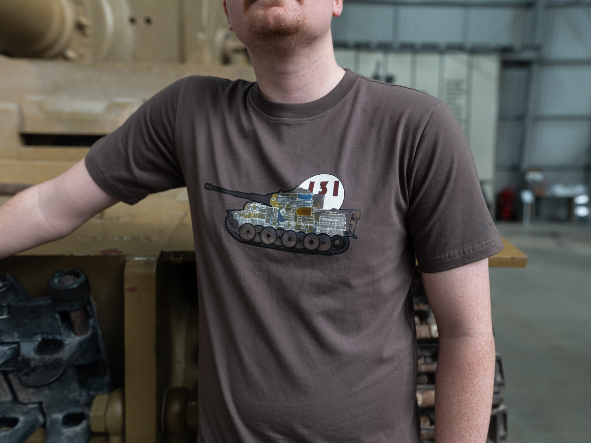 Tiger 131 Tank Raised Rubber T-Shirt T-Shirt T and F