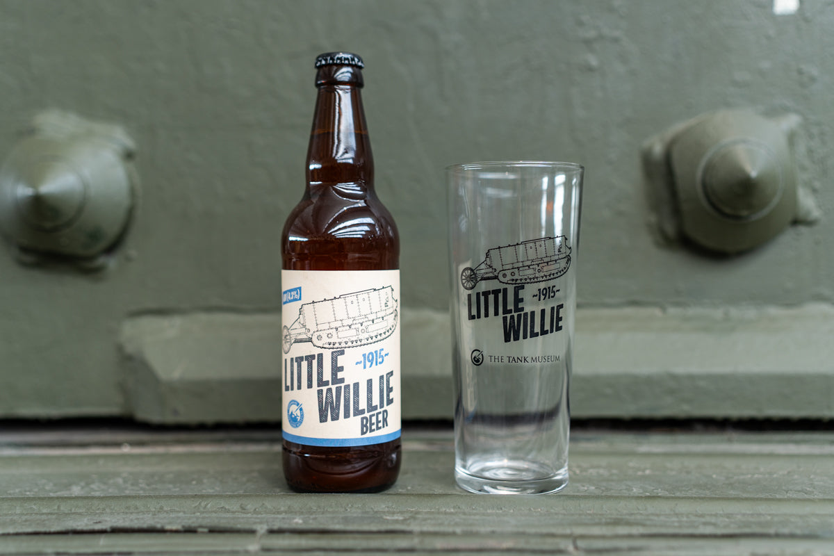 Little Willie Beer and Little Willie Pint Glass Gift Selection Drink The Tank Museum